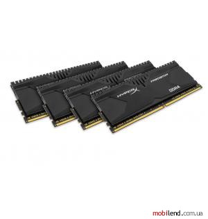 Kingston 32 GB (4x8GB) DDR4 2400 MHz HyperX Predator (HX424C12PBK4/32)