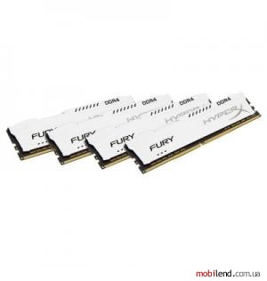 Kingston 32 GB (4x8GB) DDR4 2666 MHz HyperX Fury White (HX426C16FW2K4/32)