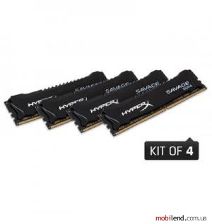 Kingston 32 GB (4x8GB) DDR4 2666 MHz HyperX (HX426C13SBK4/32)