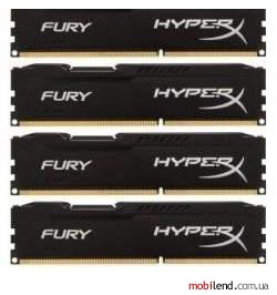 Kingston 32 GB (4x8GB) DDR4 2933 MHz HyperX Fury Black (HX429C17FB2K4/32)