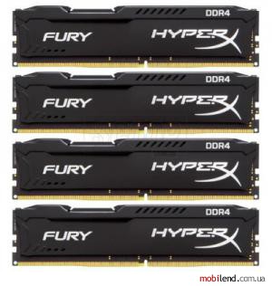 Kingston 32 GB (4x8GB) DDR4 3000 MHz HyperX FURY (HX421C14FBK4/32)
