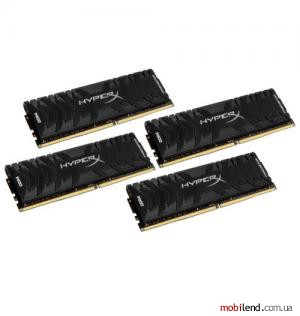 Kingston 32 GB (4x8GB) DDR4 3000 MHz HyperX Predator (HX430C15PB3K4/32)