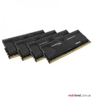Kingston 32 GB (4x8GB) DDR4 3000 MHz HyperX Predator (HX430C15PBK4/32)