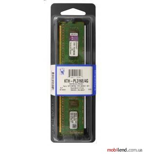 Kingston 4 GB DDR3 1600 MHz (KTH-PL316E/4G)