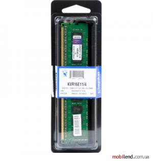 Kingston 4 GB DDR3 1600 MHz (KVR16E11/4)