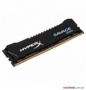 Kingston 4 GB DDR4 2400 MHz HyperX Savage Black (HX424C12SB2/4)