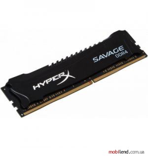 Kingston 4 GB DDR4 2666 MHz HyperX Savage Black (HX426C13SB2/4)