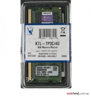 Kingston 4 GB SO-DIMM DDR3 1600 MHz (KTL-TP3C/4G)