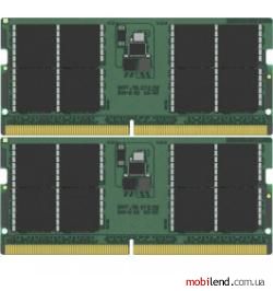 Kingston 64 GB (2x32GB) SO-DIMM DDR5 4800 MHz (KCP548SD8K2-64)
