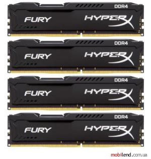 Kingston 64 GB (4x16GB) DDR4 2133 MHz HyperX Fury Black (HX421C14FBK4/64)
