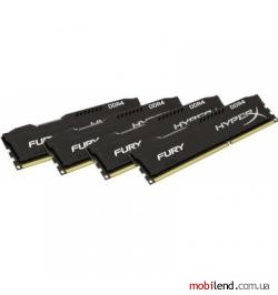Kingston 64 GB (4x16GB) DDR4 2933 MHz HyperX Fury Black (HX429C17FBK4/64)