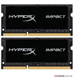 Kingston 8 GB (2x4GB) DDR3L 1866 MHz HyperX IMPACT (HX318LS10IBK2/8)