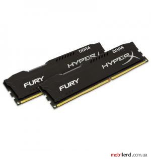 Kingston 8 GB (2x4GB) DDR4 2400 MHz HyperX FURY (HX424C15FBK2/8)