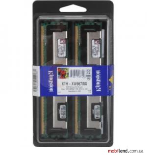 Kingston 8 GB (2x4GB) FBDIMM DDR2 677 MHz (KTH-XW667/8G)