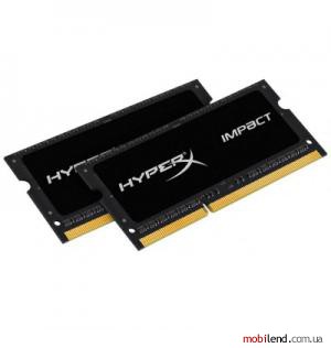 Kingston 8 GB (2x4GB) SO-DIMM DDR3 1600 MHz HyperX IMPACT (HX316LS9IBK2/8)