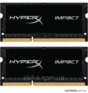 Kingston 8 GB (2x4GB) SO-DIMM DDR3L 2133 MHz HyperX IMPACT (HX321LS11IBK2/8)