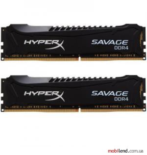 Kingston 8 GB DDR4 3000 MHz HyperX Savage Black (HX430C15SB2/8)