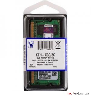 Kingston 8 GB SO-DIMM DDR3 1600 MHz (KTH-X3C/8G)