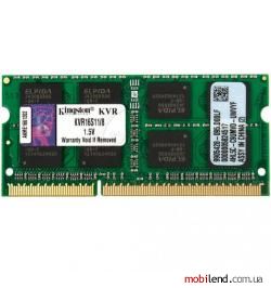 Kingston 8 GB SO-DIMM DDR3 1600 MHz (KVR16S11/8WP)