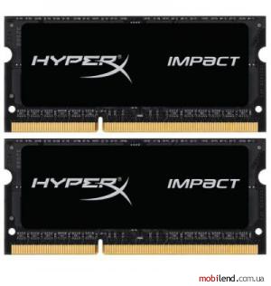 Kingston 8 GB SO-DIMM DDR3 2133 MHz HyperX IMPACT (HX321LS11IBK2/8)