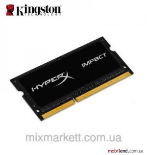 Kingston 8 GB SO-DIMM DDR3L 1600 MHz HyperX IMPACT (HX316LS9IB/8)