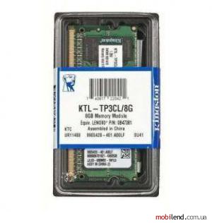 Kingston 8 GB SO-DIMM DDR3L 1600 MHz (KTL-TP3CL/8G)