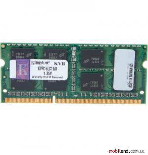Kingston 8 GB SO-DIMM DDR3L 1600 MHz (KVR16LS11/8)