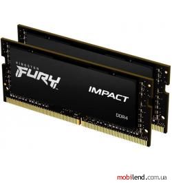 Kingston FURY 16 GB (2x8GB) SO-DIMM DDR4 3200 MHz Impact (KF432S20IBK2/16)