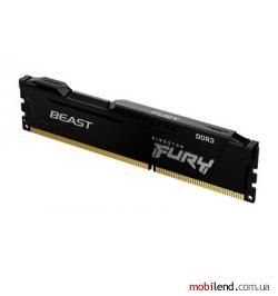 Kingston FURY 4 GB DDR3 1600 MHz Beast Black (KF316C10BB/4)