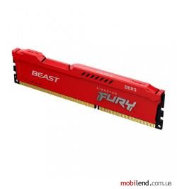 Kingston FURY 4 GB DDR3 1866 MHz Beast Red (KF318C10BR/4)