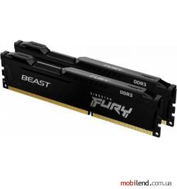 Kingston FURY 8 GB (2x4GB) DDR3 1866 MHz Beast Black (KF318C10BBK2/8)