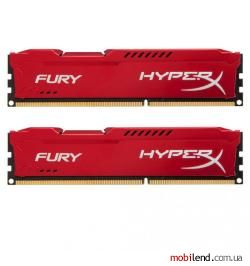 Kingston FURY 8 GB (2x4GB) DDR3 1866 MHz FURY (HX318C10FRK2/8)