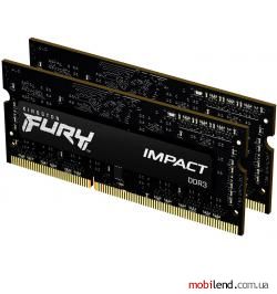 Kingston FURY 8 GB (2x4GB) DDR3L 1866 MHz Impact (KF318LS11IBK2/8)