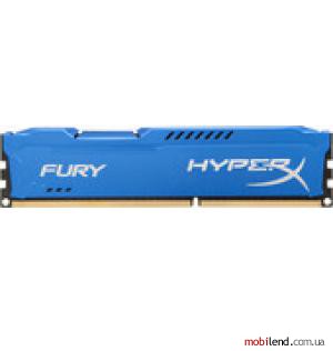 Kingston HyperX Fury Blue 8GB DDR3 PC3-10600 (HX313C9F/8)