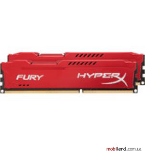 Kingston HyperX Fury Red 2x8GB KIT DDR3 PC3-14900 (HX318C10FRK2/16)