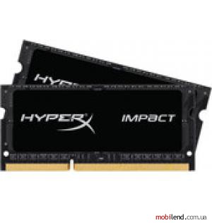 Kingston HyperX Impact 2x8GB KIT DDR3 SO-DIMM PC3-12800 (HX316LS9IBK2/16)