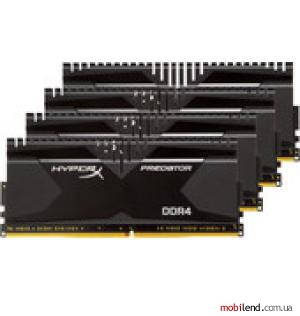 Kingston HyperX Predator 4x4GB KIT DDR4 PC4-19200 (HX424C12PB2K4/16)