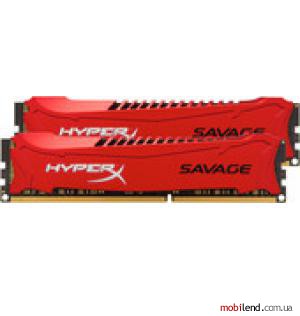 Kingston HyperX Savage 2x4GB KIT DDR3 PC3-14900 (HX318C9SRK2/8)
