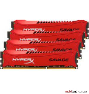 Kingston HyperX Savage 4x8GB KIT DDR3 PC3-14900 (HX318C9SRK4/32)