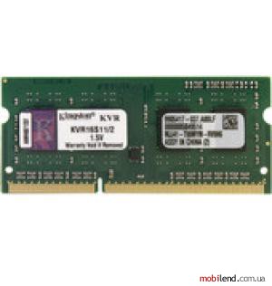 Kingston ValueRAM 2GB DDR3 SO-DIMM PC3-12800 (KVR16S11/2)