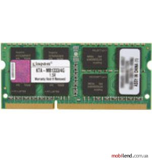 Kingston ValueRAM 4GB DDR3 SO-DIMM PC3-10600 (KTA-MB1333/4G)