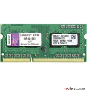 Kingston ValueRAM 4GB DDR3 SO-DIMM PC3-12800 (KVR16S11S8/4)