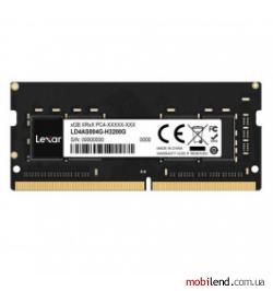 Lexar 8 GB SO-DIMM DDR4 3200 MHz (LD4AS008G-B3200GSST)