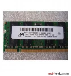 Micron 2 GB SO-DIMM DDR2 800 MHz (MT16HTF25664HY-800G1)