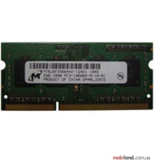 Micron 2GB DDR3 SO-DIMM PC3-10600 (MT8JSF25664HZ-1G4D1)
