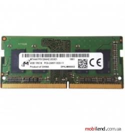 Micron 4 GB SO-DIMM DDR4 2400 MHz (MTA4ATF51264HZ-2G3E1)