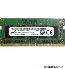 Micron 4 GB SO-DIMM DDR4 3200 MHz (MTA4ATF51264HZ-3G2J1)
