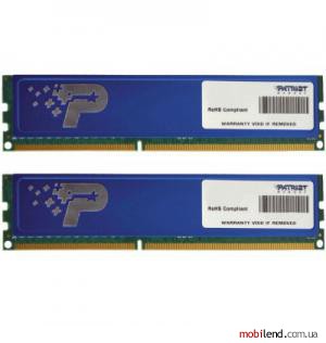 PATRIOT 16 GB (2x8GB) DDR3 1600 Mhz (PSD316G1600KH)
