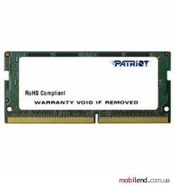 PATRIOT 16 GB SO-DIMM DDR4 2666 MHz (PSD416G26662S)