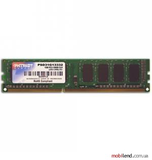 PATRIOT 2 GB DDR3 1333 MHz (PSD32G13332)
